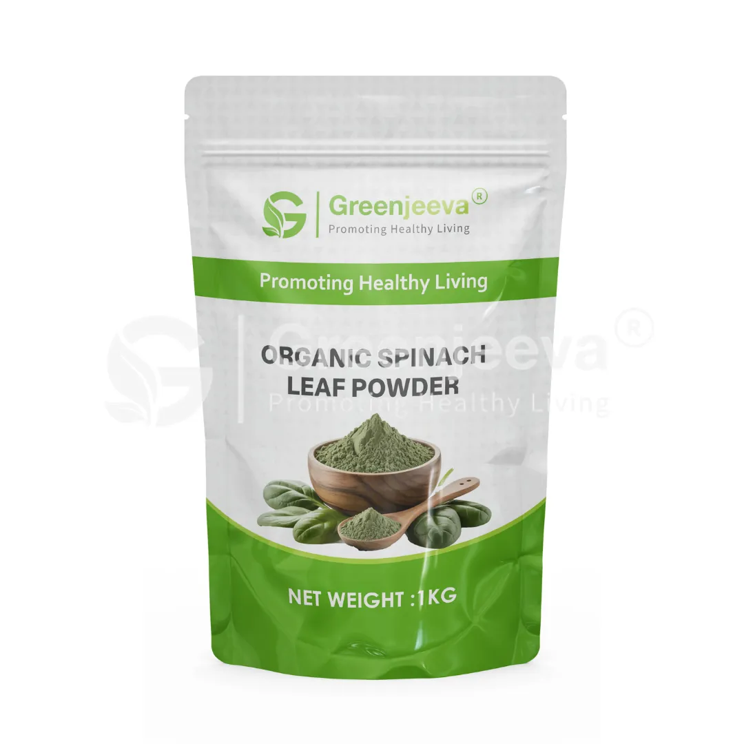 Organic Spinach Leaf Powder Pouch Organic Spinach Leaf Powder Pouch